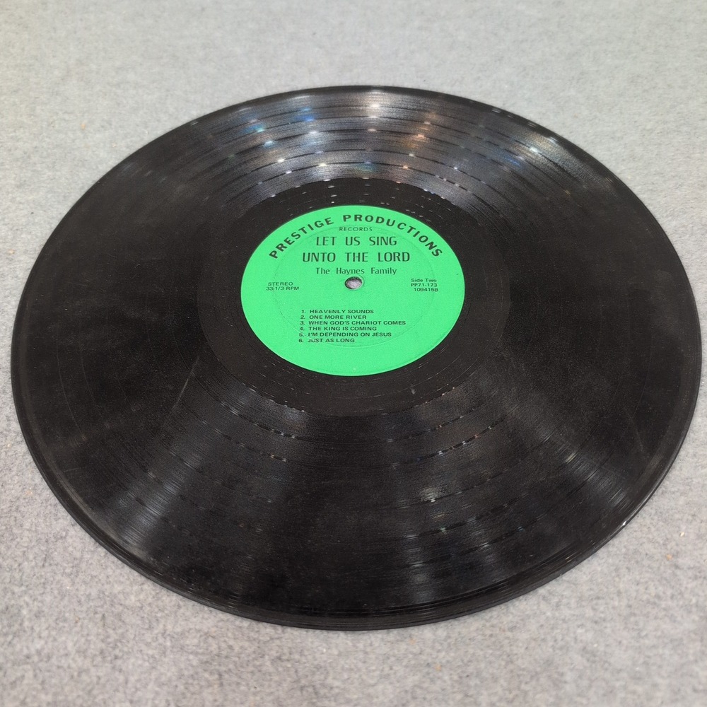 Haynes Family Let Us Sing Unto The Lord Vinyl LP Prestige‎ Productions PP71-173 - Picture 3 of 4